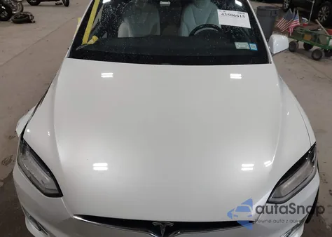 2020 Tesla Model X Long Range Dual Motor All-Wheel Drive/Long Range Plus Dual Motor All-Wheel Drive from USA, damaged, VIN 5YJXCDE23LF233190